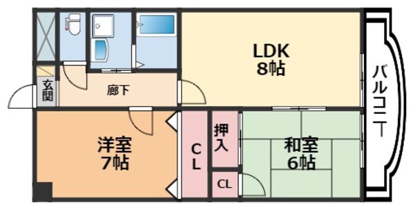 プレステージAC・の物件間取画像